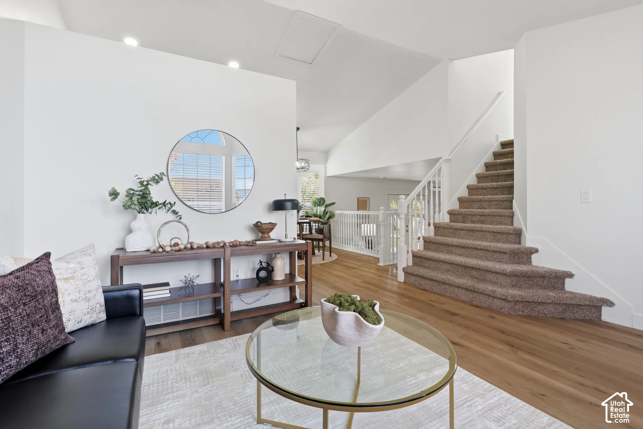 Formal living room, all new flooring and paint