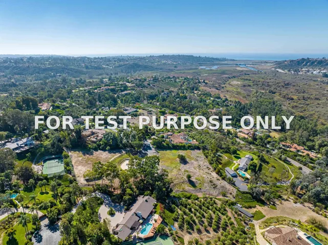 Demo/Test Data 4397 Camino Privado Unit 0, Rancho Santa Fe, Ca 92067