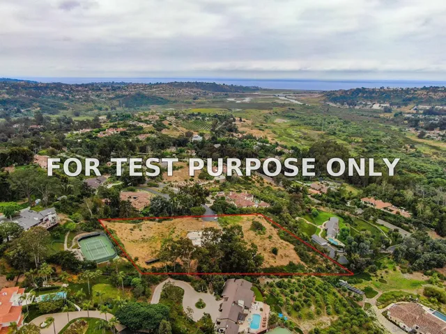 Demo/Test Data 4397 Camino Privado Unit 0, Rancho Santa Fe, Ca 92067