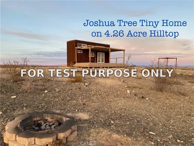 4.26 acre hilltop location in Joshua Tree California