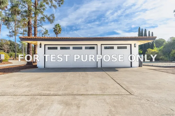 Demo/Test Data 12821 Avenida La Valencia, Poway, Ca 92064