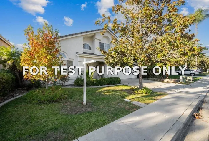 Demo/Test Data 12118 Ferncrest Place, San Diego, Ca 92128