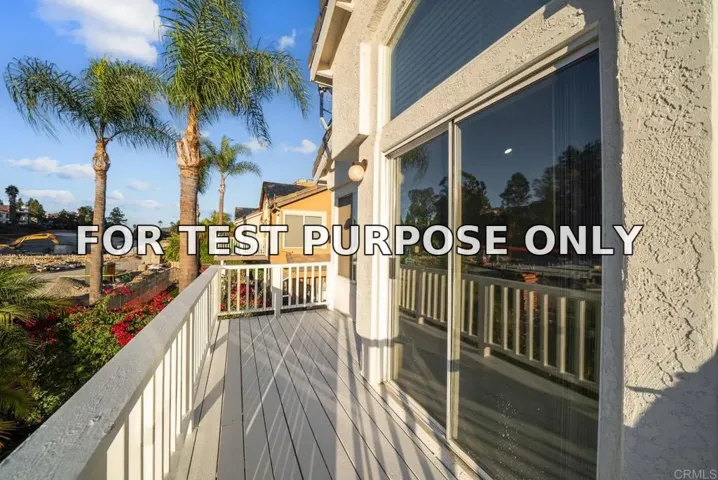 Demo/Test Data 12118 Ferncrest Place, San Diego, Ca 92128