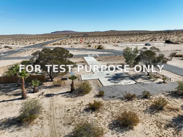 Demo/Test Data 2772 Stinson Rd Unit 20 And 21, Borrego Springs, Ca 92004