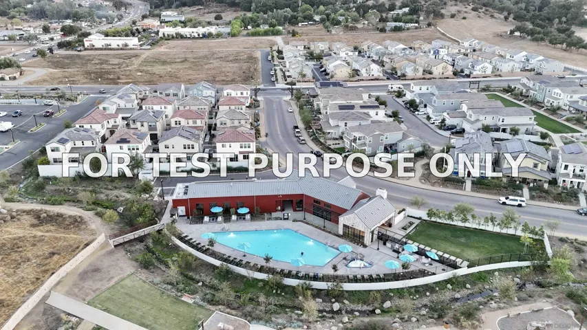 Demo/Test Data 28229 Oak Perch Ct, Valley Center, Ca 92082