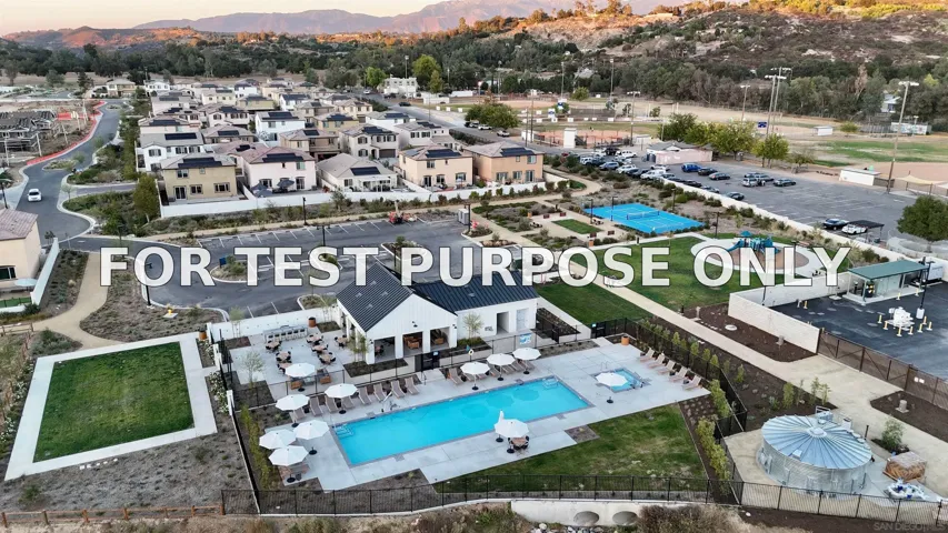 Demo/Test Data 28229 Oak Perch Ct, Valley Center, Ca 92082