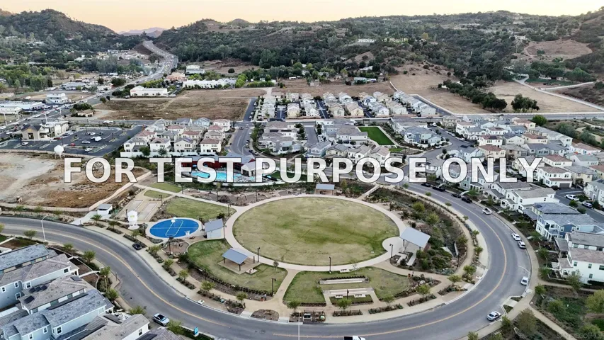 Demo/Test Data 28229 Oak Perch Ct, Valley Center, Ca 92082