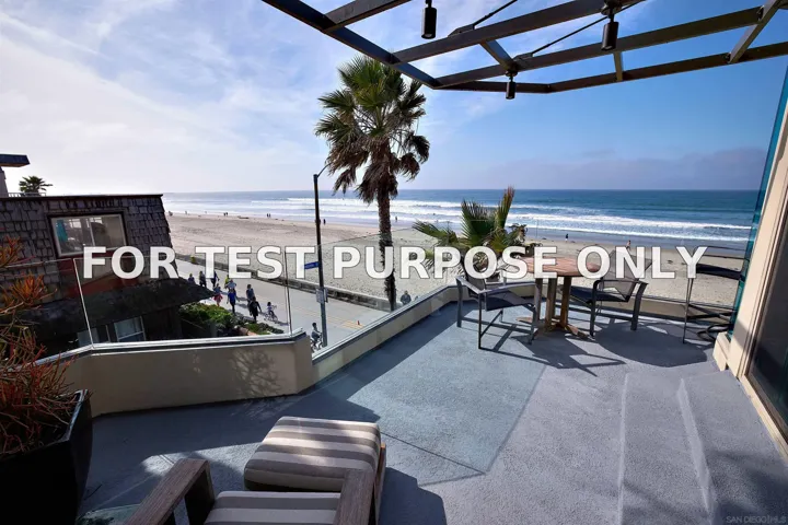 Demo/Test Data 3377 Ocean Front Walk, San Diegp, Ca 92109