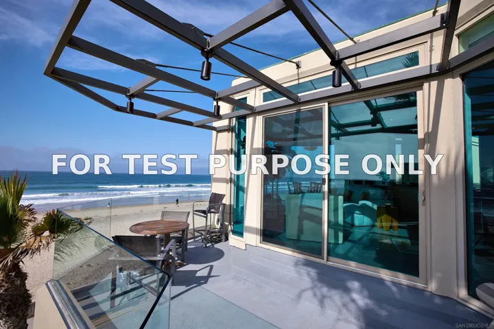 Demo/Test Data 3377 Ocean Front Walk, San Diegp, Ca 92109