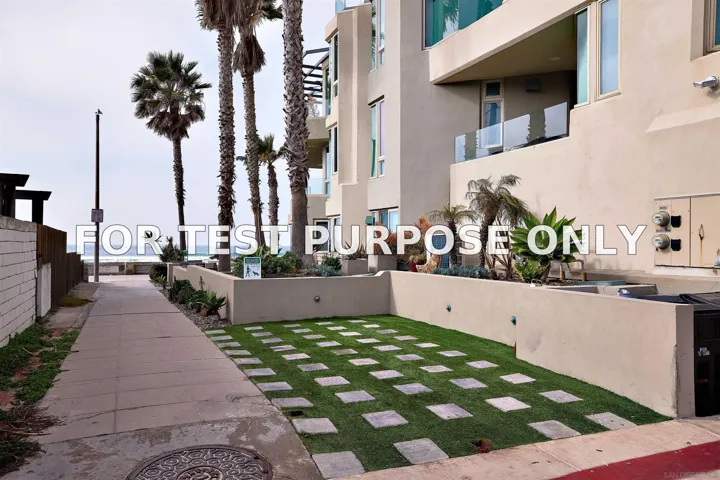 Demo/Test Data 3377 Ocean Front Walk, San Diegp, Ca 92109