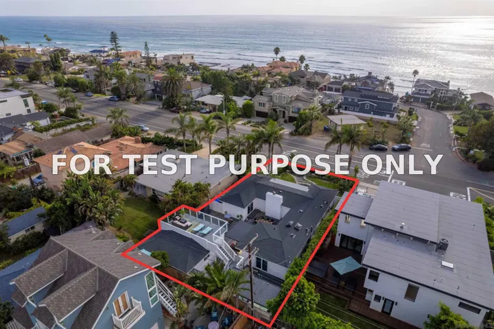 Demo/Test Data 5098 Carlsbad Blvd, Carlsbad, Ca 92008