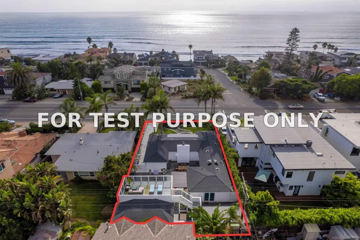 Demo/Test Data 5098 Carlsbad Blvd, Carlsbad, Ca 92008