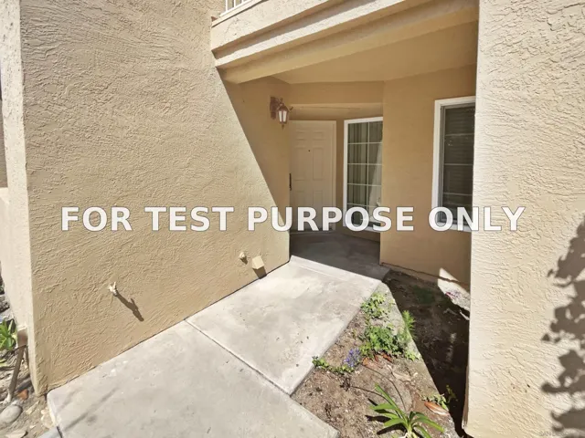 Demo/Test Data 7365 Calle Cristobal Unit 197, San Diego, Ca 92126