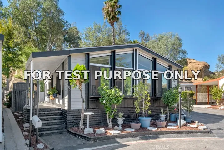 Demo/Test Data 24425 Woolsey Canyon Unit 85, Canoga Park, Ca 91304