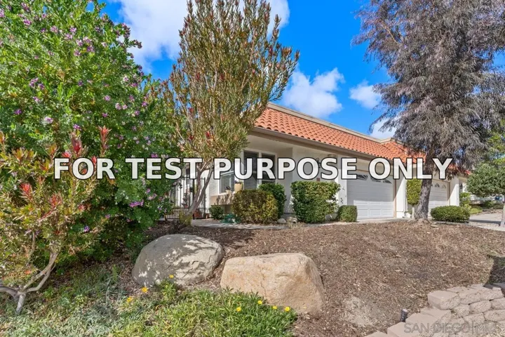 Demo/Test Data 3591 S Sundown Ln, Oceanside, Ca 92056