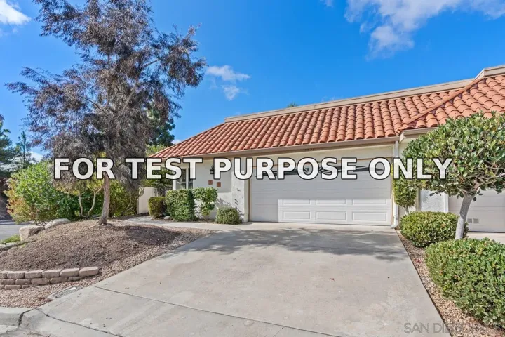 Demo/Test Data 3591 S Sundown Ln, Oceanside, Ca 92056