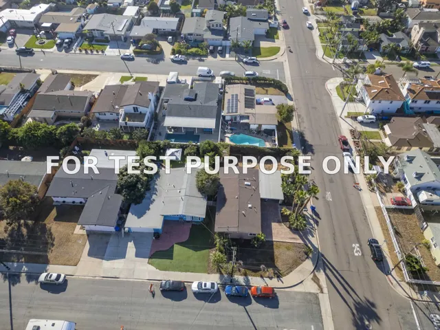 Demo/Test Data 741 3rd St, Imperial Beach, Ca 91932