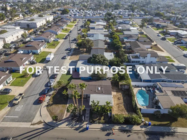 Demo/Test Data 741 3rd St, Imperial Beach, Ca 91932
