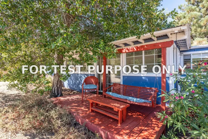 Demo/Test Data 36342 Highway 78 Space 17, Julian, Ca 92036