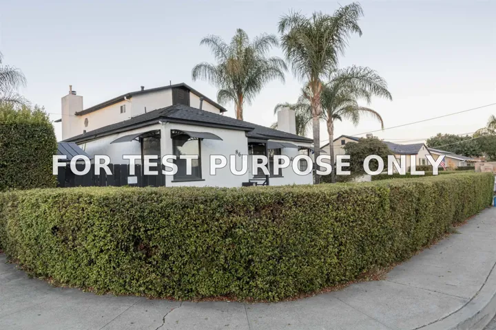 Demo/Test Data 8610 Hayes Street, La Mesa, Ca 91942