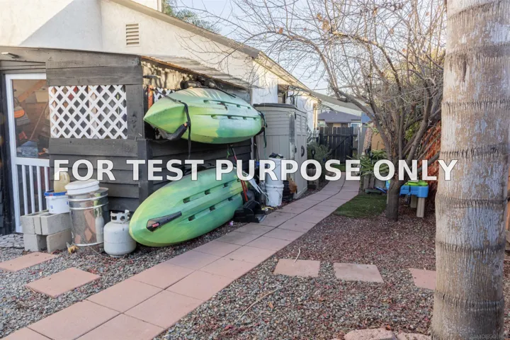 Demo/Test Data 8610 Hayes Street, La Mesa, Ca 91942