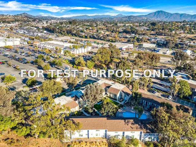 Demo/Test Data 6333 College Grove Way Unit 2208, San Diego, Ca 92115