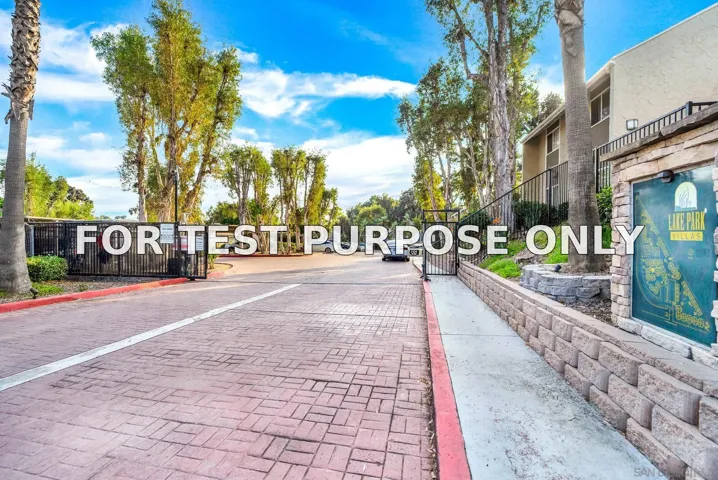 Demo/Test Data 6333 College Grove Way Unit 2208, San Diego, Ca 92115