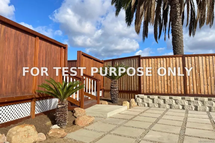 Demo/Test Data 1015 Anza Ave, Vista, Ca 92084
