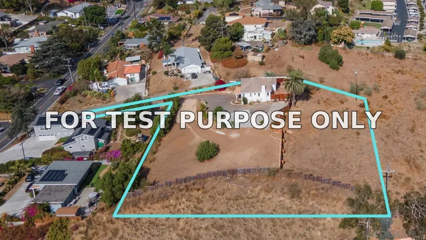 Demo/Test Data 1015 Anza Ave, Vista, Ca 92084