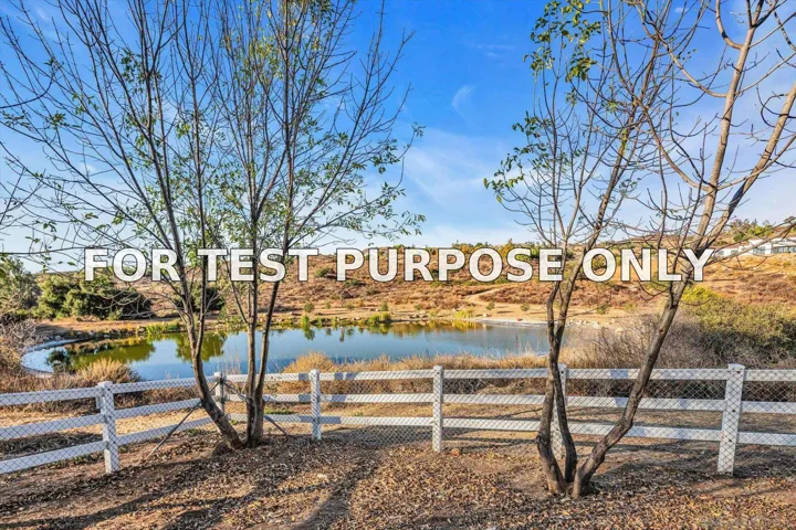 Demo/Test Data 18763 Rangeland Road, Ramona, Ca 92065