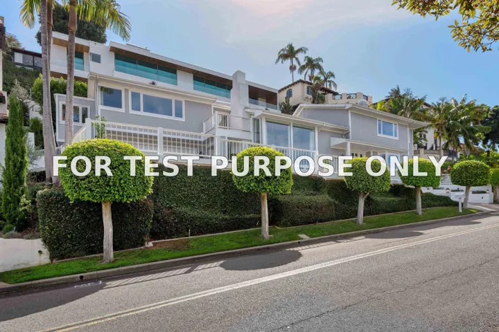 Demo/Test Data 1543 Soledad Avenue, La Jolla, Ca 92037