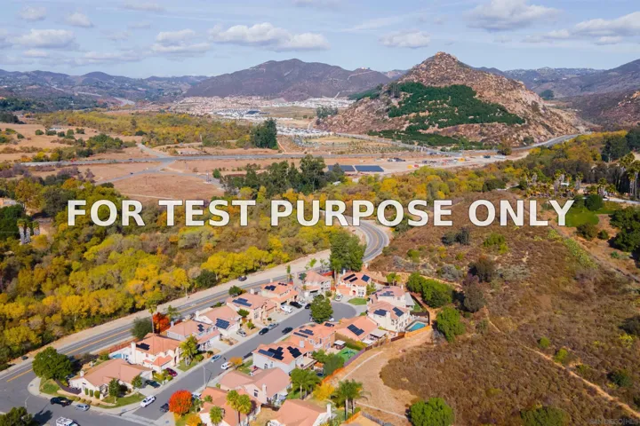 Demo/Test Data 5139 Riverview Ct, Fallbrook, Ca 92028