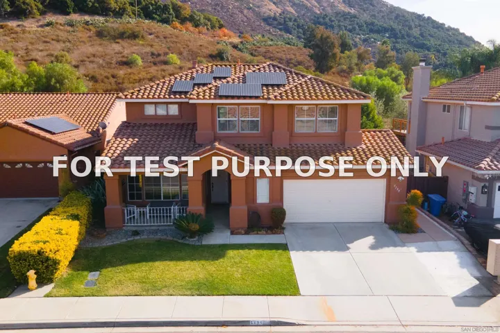 Demo/Test Data 5139 Riverview Ct, Fallbrook, Ca 92028