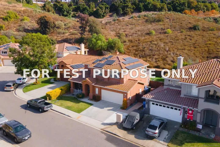 Demo/Test Data 5139 Riverview Ct, Fallbrook, Ca 92028