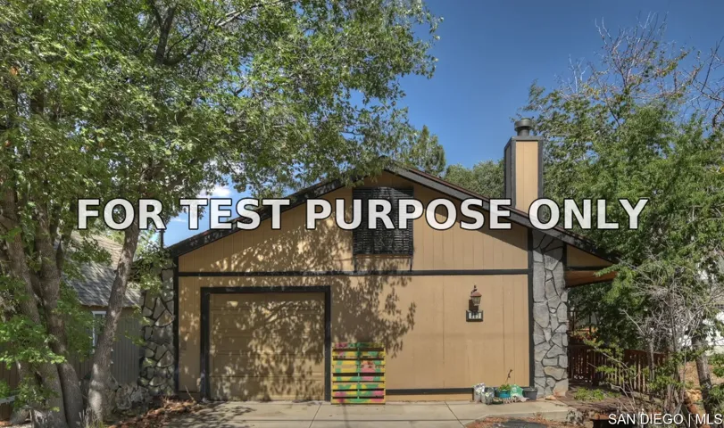 Demo/Test Data 667 Holmes Ln, Sugarloaf, Ca 92386