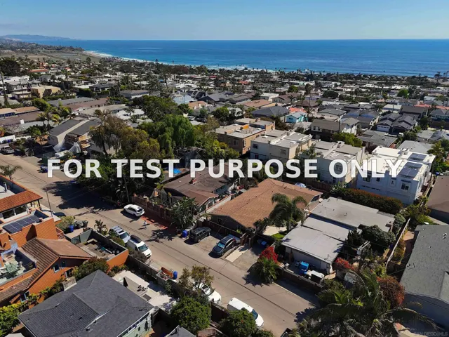 Demo/Test Data 2018-2020 Glasgow Ave, Cardiff, Ca 92007