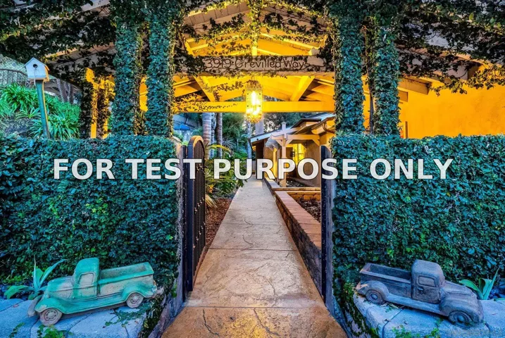 Demo/Test Data 3919 Grevillea Way, Bonita, Ca 91902