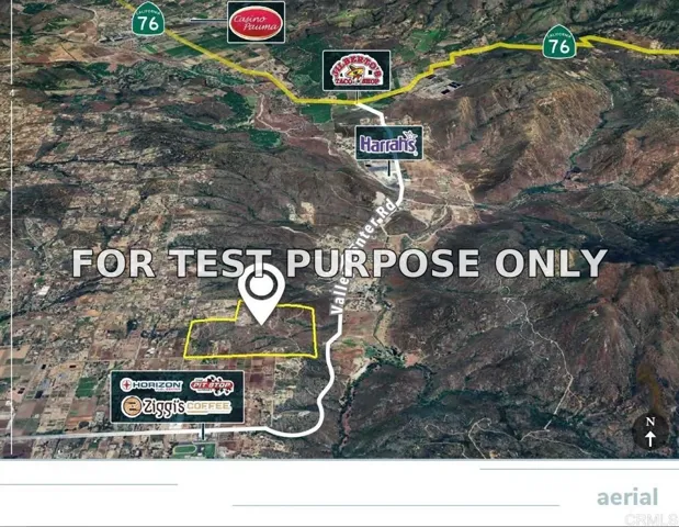 Demo/Test Data 16556 Vesper, Valley Center, Ca 92082