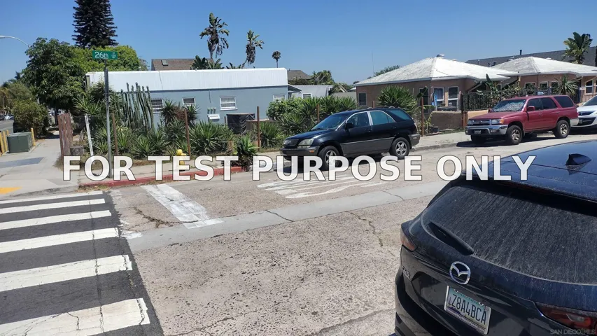 Demo/Test Data 1135 – 41 26th Street, San Diego, Ca 92102
