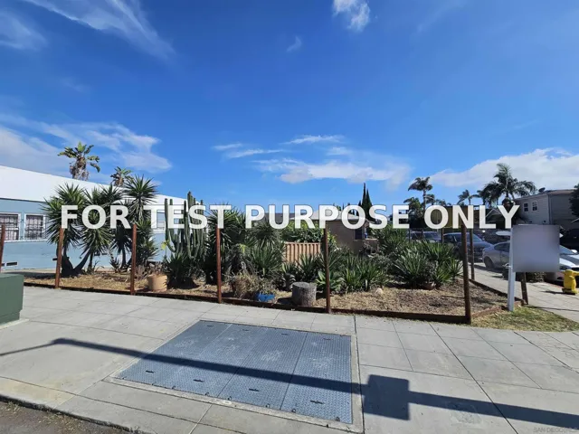 Demo/Test Data 1135 – 41 26th Street, San Diego, Ca 92102