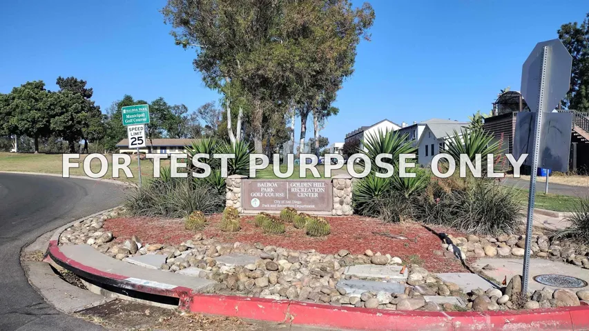Demo/Test Data 1135 – 41 26th Street, San Diego, Ca 92102
