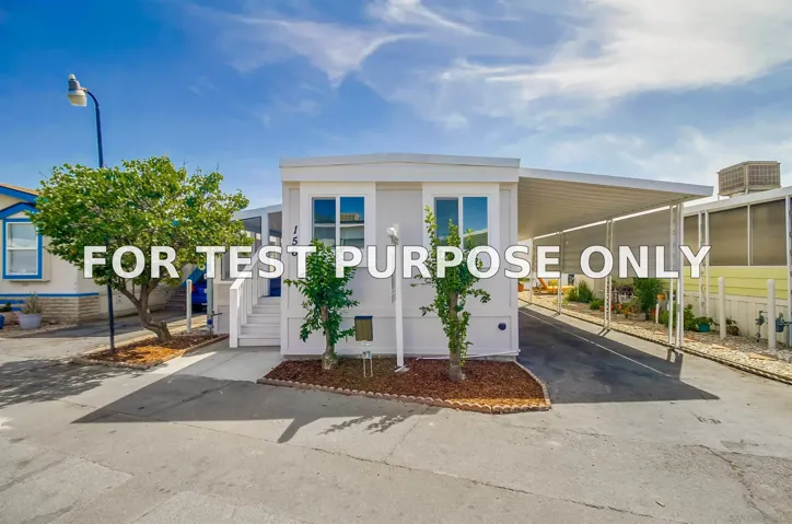 Demo/Test Data 410 S 1st St. Unit 156, El Cajon, Ca 92019