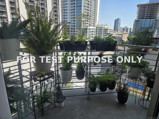 Demo/Test Data 801 Ash St Unit 203, San Diego, Ca 92101