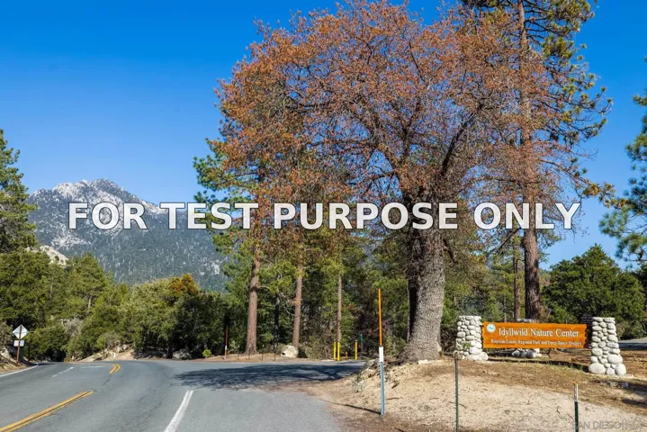 Demo/Test Data 0000 Logan Creek Dr. Unit 559082011, Idyllwild, Ca 92549