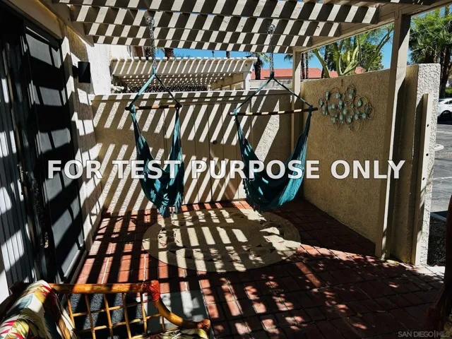 Demo/Test Data 6135 Montecito Dr Unit 5, Palm Springs, Ca 92264