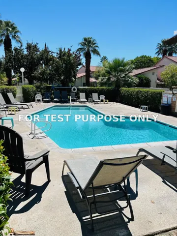 Demo/Test Data 6135 Montecito Dr Unit 5, Palm Springs, Ca 92264