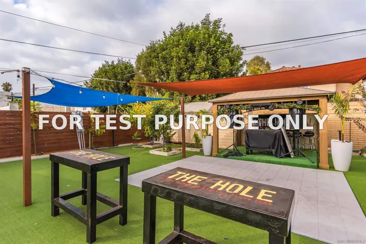 Demo/Test Data 2820-30 Lytton St, San Diego, Ca 92110