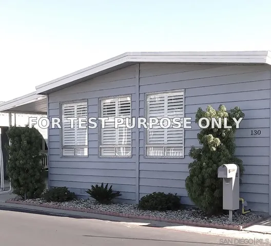 Demo/Test Data 1401 El Norte Pkwy Unit #130, San Marcos, Ca 92069