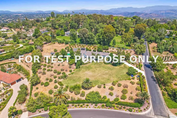Demo/Test Data 18 Gateview Drive, Fallbrook, Ca 92028