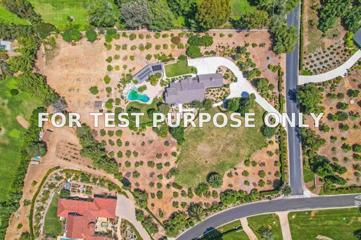 Demo/Test Data 18 Gateview Drive, Fallbrook, Ca 92028
